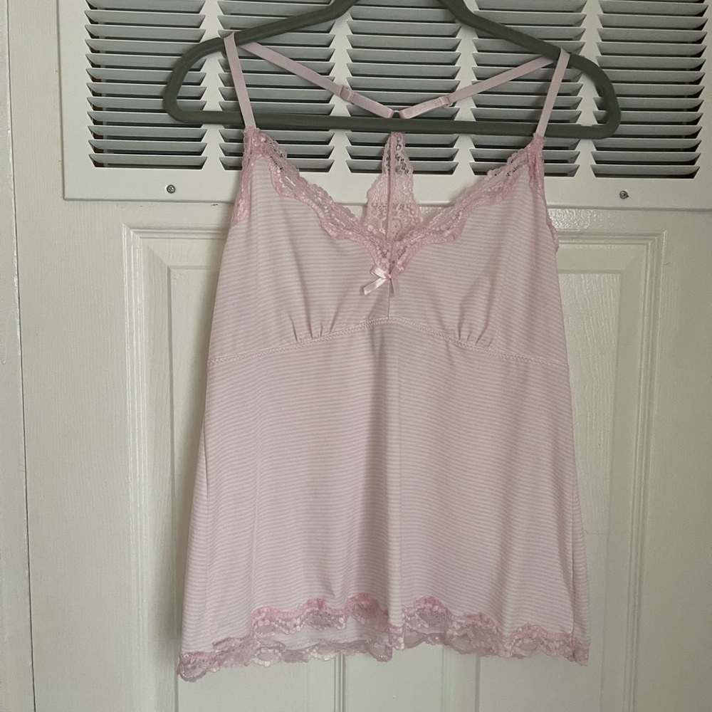 pink pajama set